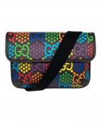 GUCCIグッチ）の古着「GGスプリーム サイケデリックベルトバッグ」｜マルチカラー