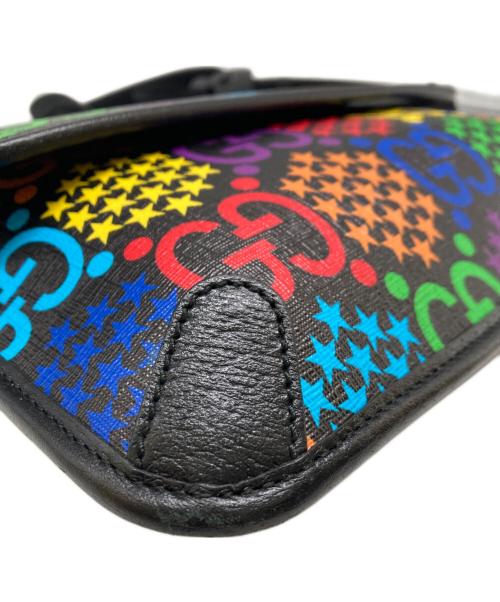 GUCCI（グッチ）GUCCI (グッチ) GGスプリーム サイケデリックベルトバッグ マルチカラー サイズ:-の古着・服飾アイテム
