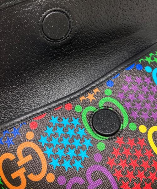 GUCCI（グッチ）GUCCI (グッチ) GGスプリーム サイケデリックベルトバッグ マルチカラー サイズ:-の古着・服飾アイテム