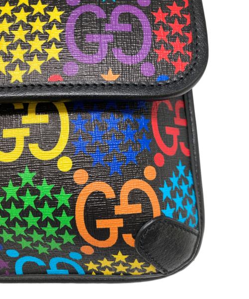 GUCCI（グッチ）GUCCI (グッチ) GGスプリーム サイケデリックベルトバッグ マルチカラー サイズ:-の古着・服飾アイテム