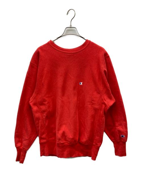 Champion（チャンピオン）Champion (チャンピオン) 90s REVERSE WEAVE スウェット レッド サイズ:Ｌの古着・服飾アイテム