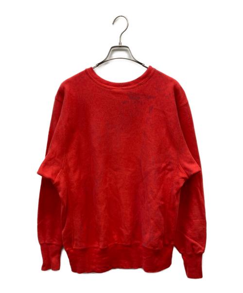 Champion（チャンピオン）Champion (チャンピオン) 90s REVERSE WEAVE スウェット レッド サイズ:Ｌの古着・服飾アイテム