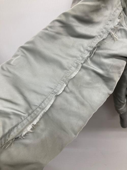 ALPHA（アルファ）ALPHA (アルファ) 80-90s MA-1ジャケット グレー サイズ:XLの古着・服飾アイテム