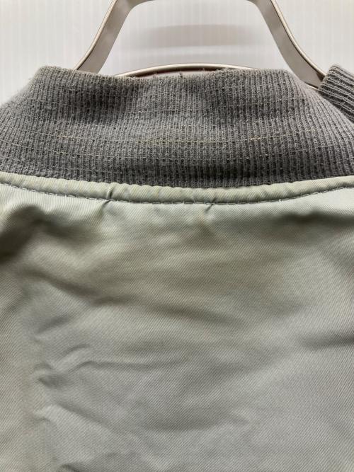ALPHA（アルファ）ALPHA (アルファ) 80-90s MA-1ジャケット グレー サイズ:XLの古着・服飾アイテム