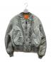ALPHA（アルファ）の古着「80-90s MA-1ジャケット」｜グレー