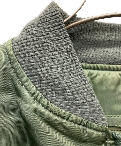 ALPHA（アルファ）ALPHA (アルファ) 80-90S MA-1ジャケット オリーブ サイズ:Lの古着・服飾アイテム