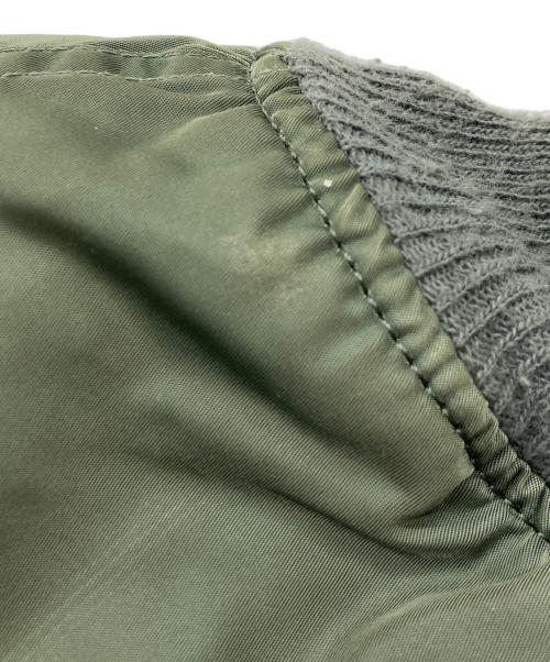 ALPHA（アルファ）ALPHA (アルファ) 80-90S MA-1ジャケット オリーブ サイズ:Lの古着・服飾アイテム