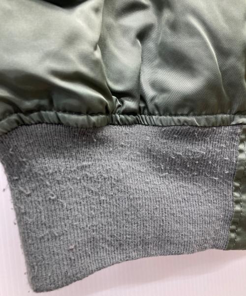 ALPHA（アルファ）ALPHA (アルファ) 80-90S MA-1ジャケット オリーブ サイズ:Lの古着・服飾アイテム