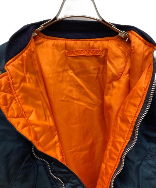 ALPHA（アルファ）ALPHA (アルファ) 80-90S MA-1ジャケット ネイビー サイズ:Lの古着・服飾アイテム