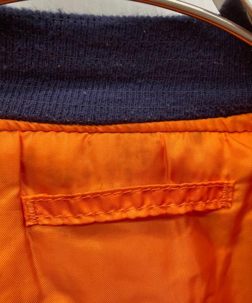 ALPHA（アルファ）ALPHA (アルファ) 80-90S MA-1ジャケット ネイビー サイズ:Lの古着・服飾アイテム