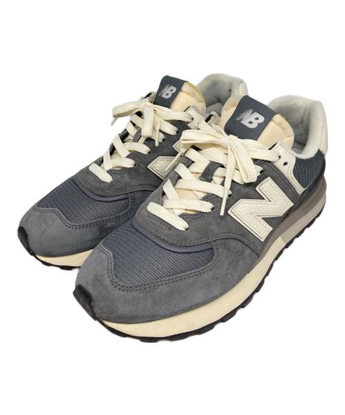 NEW BALANCE（ニューバランス）NEW BALANCE (ニューバランス) 574 ローカットスニーカー グレー サイズ:26.5の古着・服飾アイテム