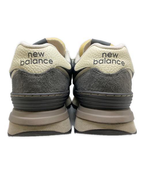 NEW BALANCE（ニューバランス）NEW BALANCE (ニューバランス) 574 ローカットスニーカー グレー サイズ:26.5の古着・服飾アイテム