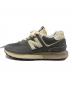 NEW BALANCE (ニューバランス) 574 ローカットスニーカー グレー サイズ:26.5：8000円