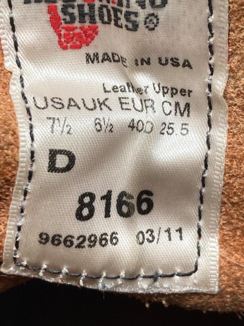 RED WING（レッドウィング）RED WING (レッドウィング) 6-inch Classic Round ブラウン サイズ:7 1/2Dの古着・服飾アイテム