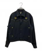 Needlesニードルズ）の古着「Piping Cowboy Jacket　/　パイピングカウボーイジャケット」｜ブラック