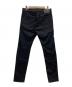 Hysteric Glamour (ヒステリックグラマー) TYPE LOGO スリムデニムパンツ ブラック サイズ:W31×L32：7000円