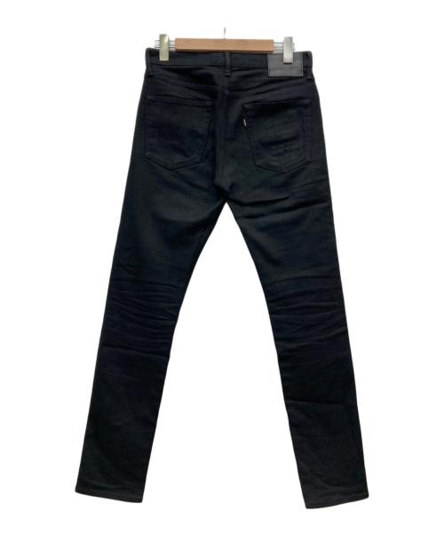 Hysteric Glamour（ヒステリックグラマー）Hysteric Glamour (ヒステリックグラマー) スタッズストレッチ セルビッチデニム ブラック サイズ:31の古着・服飾アイテム