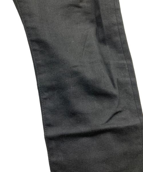 Hysteric Glamour（ヒステリックグラマー）Hysteric Glamour (ヒステリックグラマー) スタッズストレッチ セルビッチデニム ブラック サイズ:31の古着・服飾アイテム