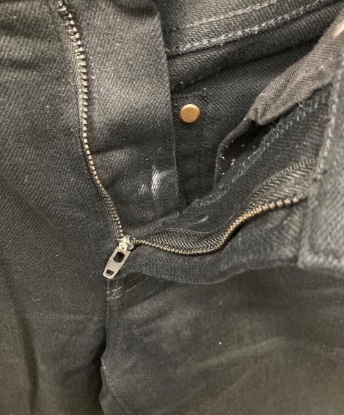 Hysteric Glamour（ヒステリックグラマー）Hysteric Glamour (ヒステリックグラマー) スタッズストレッチ セルビッチデニム ブラック サイズ:31の古着・服飾アイテム