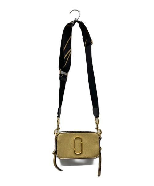 MARC JACOBS（マークジェイコブス）MARC JACOBS (マークジェイコブス) スナップショットショルダーバッグ ゴールドの古着・服飾アイテム