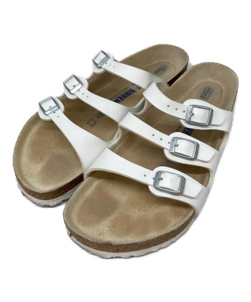 BIRKENSTOCK（ビルケンシュトック）BIRKENSTOCK (ビルケンシュトック) フロリダサンダル ホワイト サイズ:26の古着・服飾アイテム