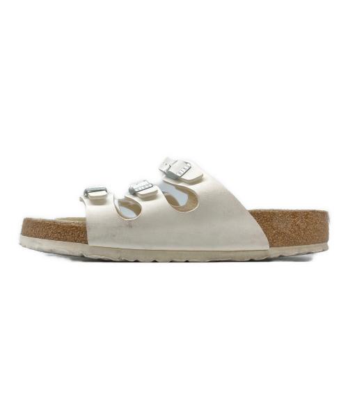 BIRKENSTOCK（ビルケンシュトック）BIRKENSTOCK (ビルケンシュトック) フロリダサンダル ホワイト サイズ:26の古着・服飾アイテム