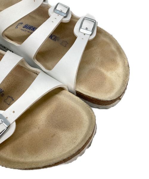BIRKENSTOCK（ビルケンシュトック）BIRKENSTOCK (ビルケンシュトック) フロリダサンダル ホワイト サイズ:26の古着・服飾アイテム
