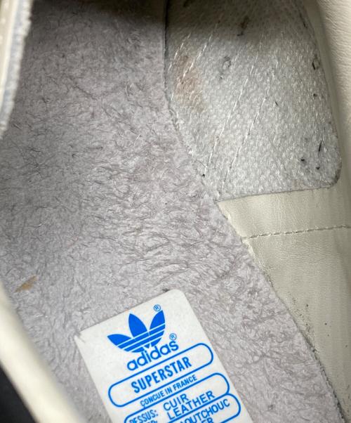adidas（アディダス）adidas (アディダス) SUPER STAR 80s VINTAGE DX アイボリー サイズ:27の古着・服飾アイテム