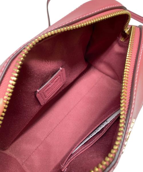 COACH（コーチ）COACH (コーチ) ベネット シグネチャークロスボディバッグ ベージュ×ピンクの古着・服飾アイテム
