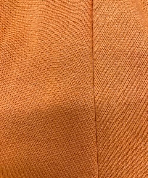 adidas（アディダス）adidas (アディダス) marimekko (マリメッコ) wide gaucho sweat pants オレンジ サイズ:Lの古着・服飾アイテム