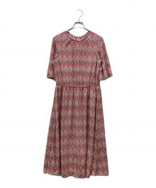 SCAPA（スキャパ）の古着「Liberty Printアイアンワンピース」｜ピンク