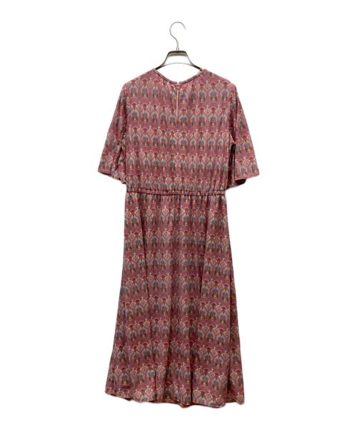 SCAPA（スキャパ）SCAPA (スキャパ) Liberty Printアイアンワンピース ピンク サイズ:38の古着・服飾アイテム