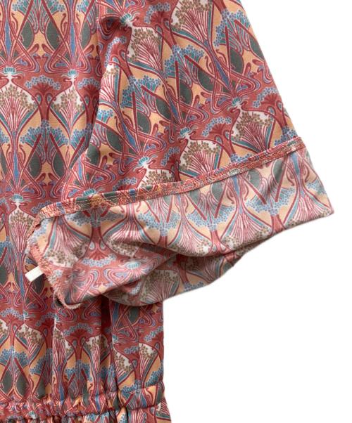 SCAPA（スキャパ）SCAPA (スキャパ) Liberty Printアイアンワンピース ピンク サイズ:38の古着・服飾アイテム
