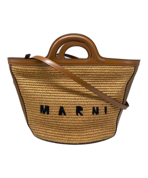 MARNI（マルニ）MARNI (マルニ) TROPICALIA BAG SMALL ブラウンの古着・服飾アイテム