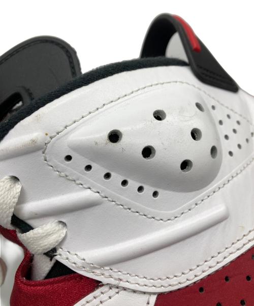 NIKE（ナイキ）NIKE (ナイキ) AIR JORDAN 6 RETRO WHITE/CARMINE-BLACK サイズ:27.0㎝の古着・服飾アイテム