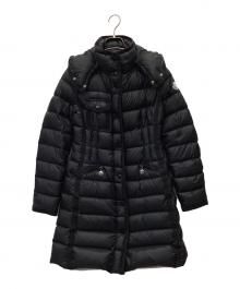 MONCLER（モンクレール）の古着「HERMINE ダウンコート」｜ブラック