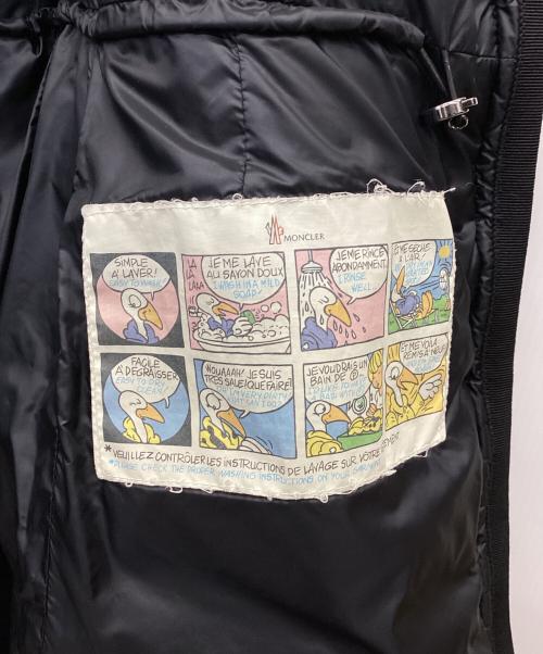 MONCLER（モンクレール）MONCLER (モンクレール) HERMINE ダウンコート ブラック サイズ:00の古着・服飾アイテム