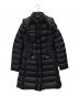 MONCLER（モンクレール）の古着「HERMINE ダウンコート」｜ブラック