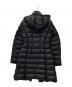 MONCLER (モンクレール) HERMINE ダウンコート ブラック サイズ:00：80000円