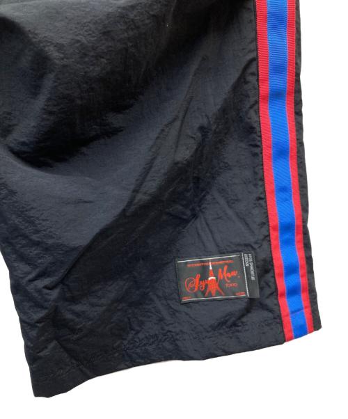 SYUMAN.（シュウマン）SYUMAN. (シュウマン) ナイロンワイドパンツ ブラック サイズ:2の古着・服飾アイテム