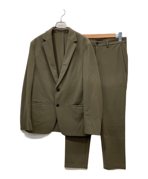 theory（セオリー）theory (セオリー) PRECISION PONTE CLINTON DPK W A セットアップ カーキ サイズ:38 / 30の古着・服飾アイテム