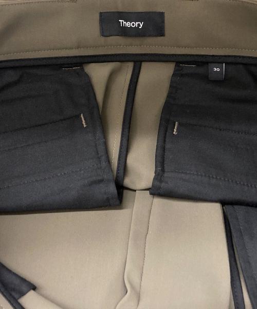 theory（セオリー）theory (セオリー) PRECISION PONTE CLINTON DPK W A セットアップ カーキ サイズ:38 / 30の古着・服飾アイテム