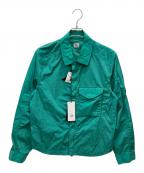 C.P COMPANYシーピーカンパニー）の古着「Chrome-R Full Zip Overshirt」｜グリーン
