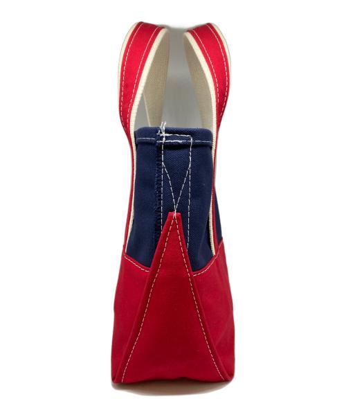 L.L.Bean（エルエルビーン）L.L.Bean (エルエルビーン) Deep Bottom Deluxe Boat and Tote ネイビー×レッド サイズ:-の古着・服飾アイテム