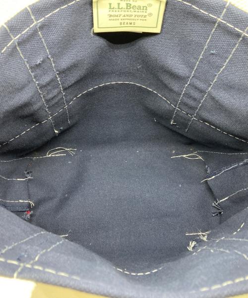 L.L.Bean（エルエルビーン）L.L.Bean (エルエルビーン) Deep Bottom Deluxe Boat and Tote ネイビー×レッド サイズ:-の古着・服飾アイテム