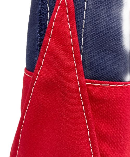 L.L.Bean（エルエルビーン）L.L.Bean (エルエルビーン) Deep Bottom Deluxe Boat and Tote ネイビー×レッド サイズ:-の古着・服飾アイテム