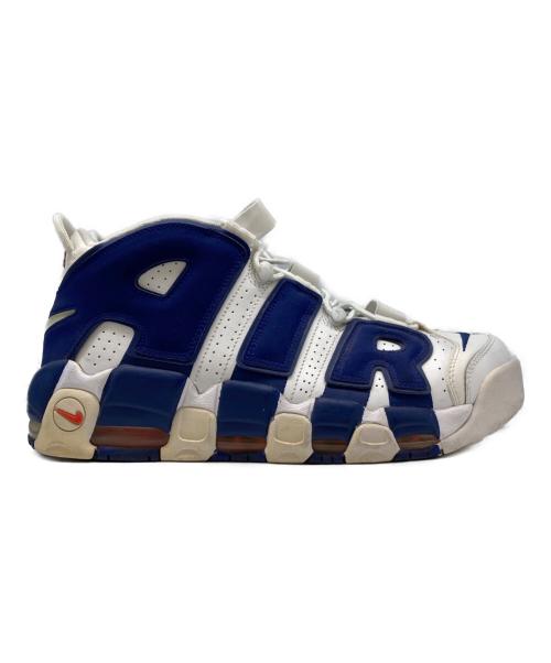 NIKE（ナイキ）NIKE (ナイキ) AIR MORE UPTEMPO 96 ホワイト×ブルー サイズ:30cmの古着・服飾アイテム