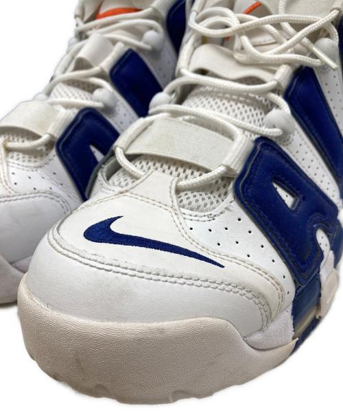 NIKE（ナイキ）NIKE (ナイキ) AIR MORE UPTEMPO 96 ホワイト×ブルー サイズ:30cmの古着・服飾アイテム