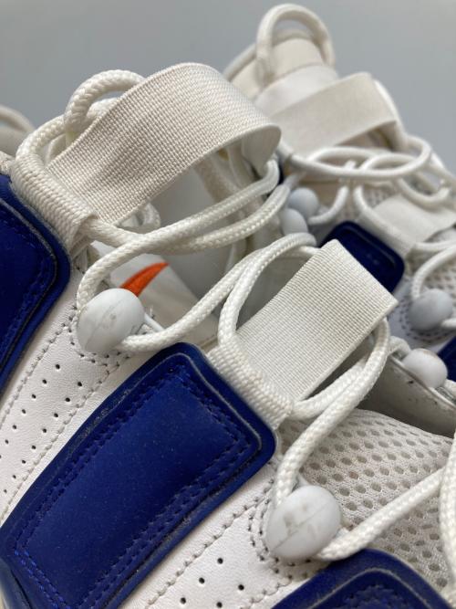 NIKE（ナイキ）NIKE (ナイキ) AIR MORE UPTEMPO 96 ホワイト×ブルー サイズ:30cmの古着・服飾アイテム