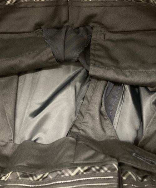 BURBERRY BLACK LABEL（バーバリーブラックレーベル）BURBERRY BLACK LABEL (バーバリーブラックレーベル) 3ピース ストライプセットアップスーツ ネイビー サイズ:42Lの古着・服飾アイテム